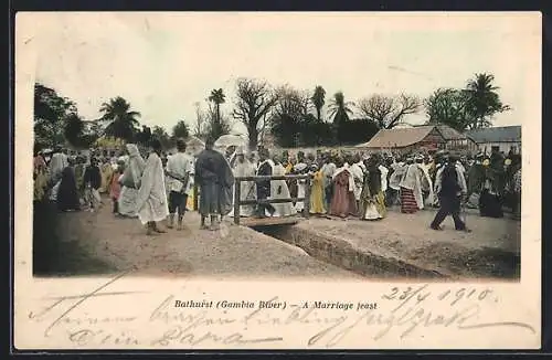 AK Bathurst /Gambia River, A Marriage feast