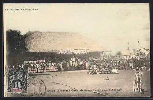 AK Goho, Grand Tam Tam à Goho, résidence d`été du roi d`Abomey