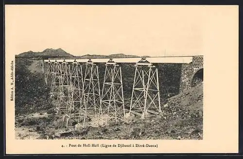 AK Holhol, Pont de Holl-Holl (Ligne de Djibouti a Dirre-Daoua)