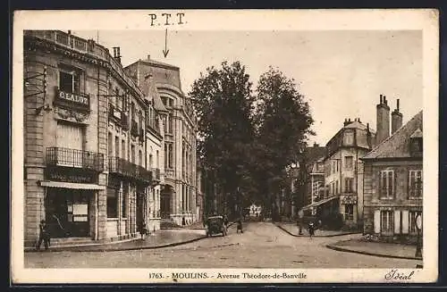 AK Moulins, Avenue Théodore-de-Banville