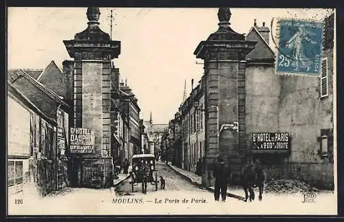 AK Moulins, La Porte de Paris