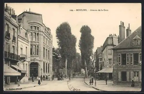 AK Moulins, Avenue de la Gare