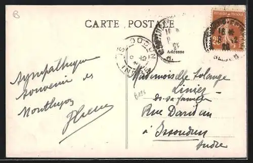 AK Montlucon, Entrée du Faubourg St-Pierre