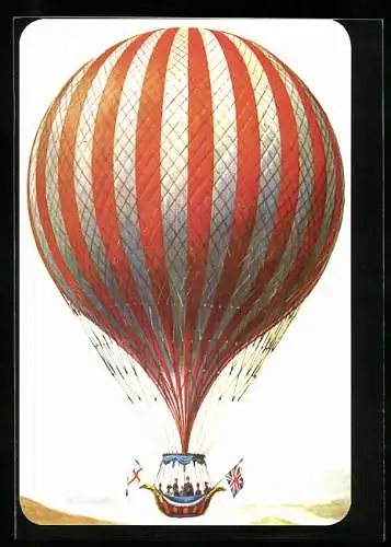 AK Ballonpostkarte, Wettiger Fäscht 1978 für das Behindertenwohnheim, Poststempel Ballon HB-BOM