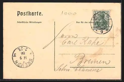 AK Berlin, Gasthof Kaiser-Keller, der Remter, Friedrichstrasse