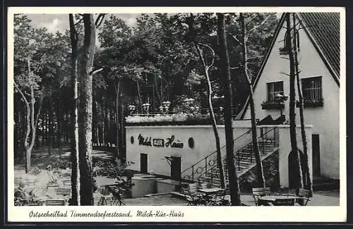 AK Timmendorferstrand, Restaurant Milch-Kur-Haus im Wald