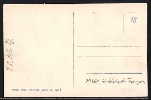 AK Waldshut a. Rhein, Gasthof Rheinischer Hof, Unteres Tor