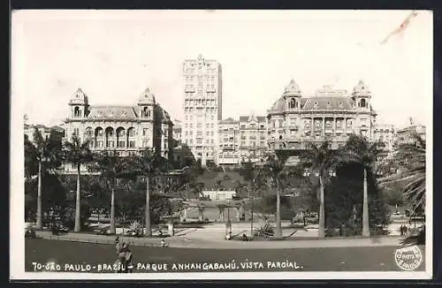 AK Sao Paulo, Parque Anhangabahú, Vista Parcíal