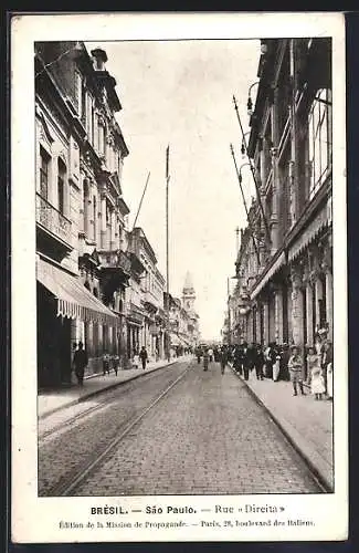 AK Sao Paulo, Rue Direita