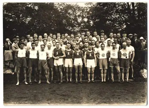 Fotografie PBD, Berlin, Ansicht Berlin, Ruderwettkampf zwischen Berlin-Hamburg-Dresden, 1927, Ruderer