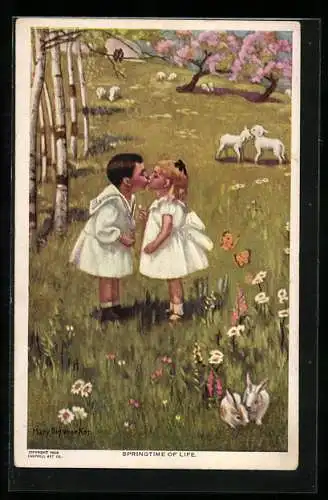 Künstler-AK sign. Mary Sigsbee Ker: Springtime of Life