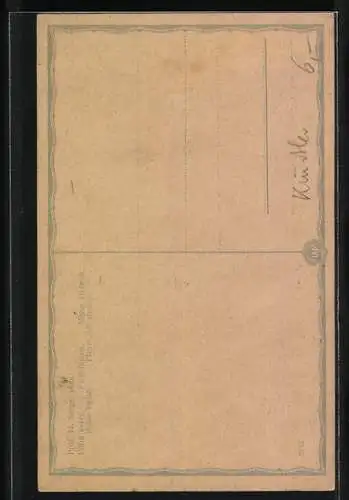 Künstler-AK sign. Prof. H. Seeger: Feldblumen, Mädchen im Kleid beim Blumenpflücken