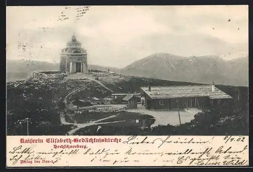 AK Hochschneeberg, Die Kaiserin Elisabeth-Gedächtniskirche