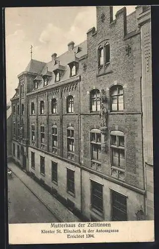 AK Köln-Hohenlind, Mutterhaus der Zellitinnen, Kloster St. Elisabeth in der Antonsgasse