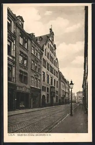 AK Köln, Cöln, Haus Balchem, Severinstrasse 15