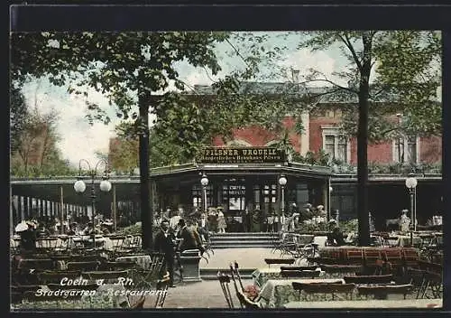 AK Köln-Neustadt, Stadtgarten-Restaurant