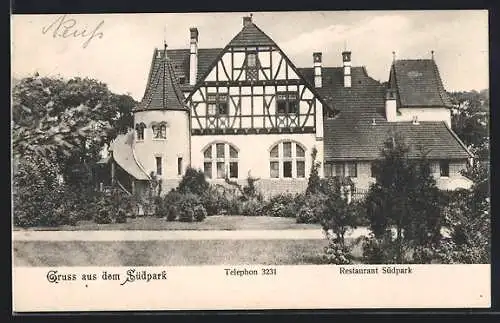 AK Köln-Marienburg, Restaurant Südpark