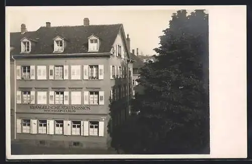 Foto-AK Freiburg /Breisgau, Evangelische Stadtmission Wichernhaus