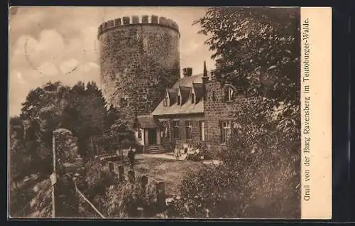 AK Borgholzhausen / Teutoburger Wald, Burg Ravensberg