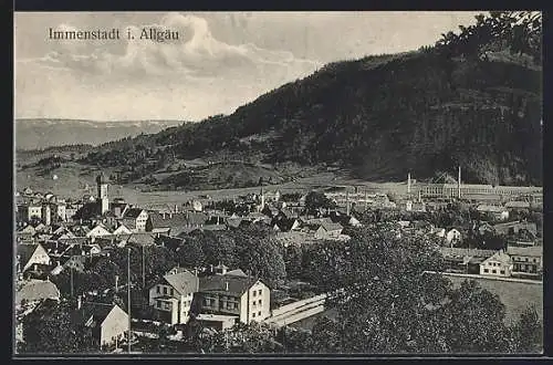 AK Immenstadt / Allgäu, Panorama