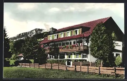 AK Oberstdorf / Allgäu, Landhaus Schmidt