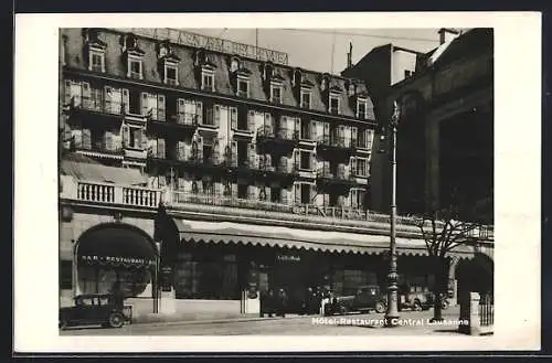 AK Lausanne, Hotel-Restaurant Central