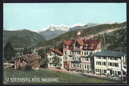 AK St. Beatenberg, Hotel Waldrand