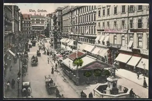 AK Wien, Graben mit Geschäften