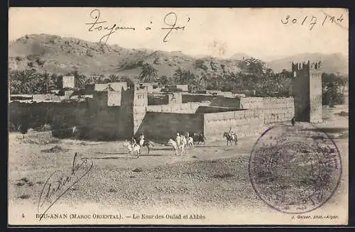 AK Bou-Anan, Le Ksar des Oulad el Abbès