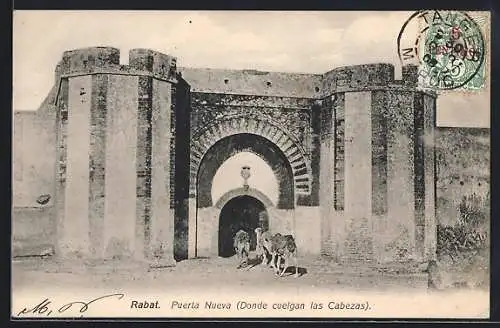 AK Rabat, Puerta Nueva (Donde cuelgan las Cabezas)