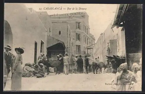 AK Casablanca, Rue de la Douane