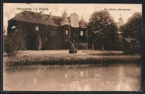 AK Meyenburg i. d. Prignitz, Nordseite vom Schloss