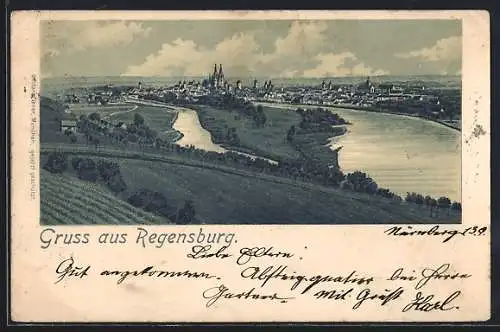 Lithographie Regensburg, Panorama