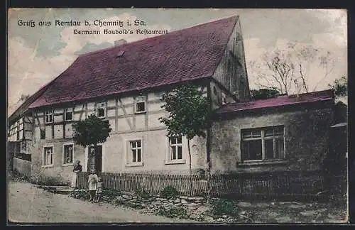 AK Kemtau bei Chemnitz, Hermann Haubold`s Restaurant