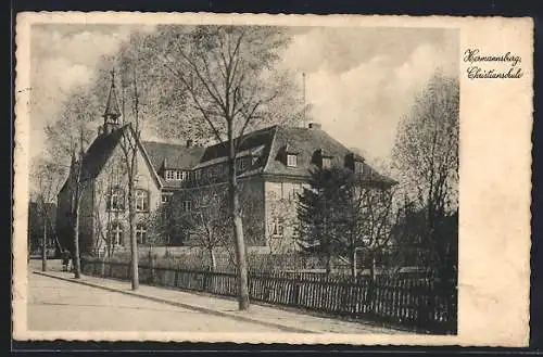 AK Hermannsburg, Blick zur Christianschule