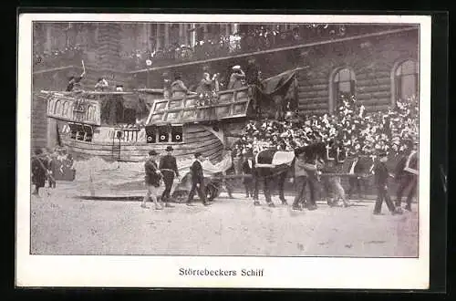 AK Hamburg, 16. Deutsches Bundesschiessen 1909, Störtebeckers Schiff