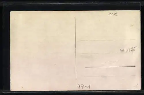 Künstler-AK Student an der Theke beim 5. Stiftungsfest Medeucha 1925