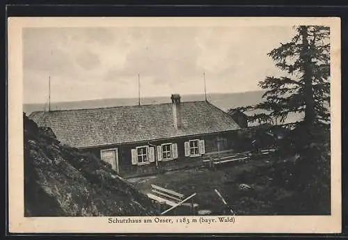 AK Lam / bayr. Wald, Schutzhaus am Osser