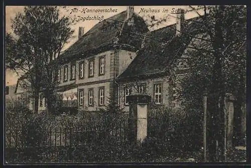 AK Neuhaus / Solling, Alt-Hannoversches Jagdschloss