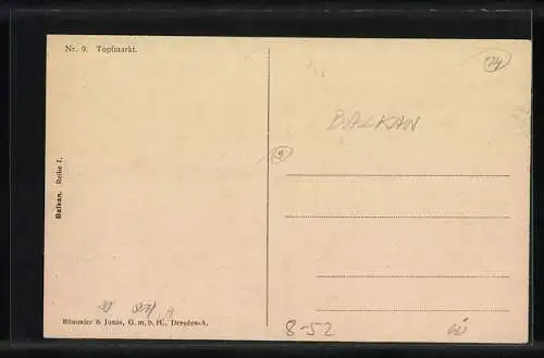 AK rumänischer Topfverkäufer