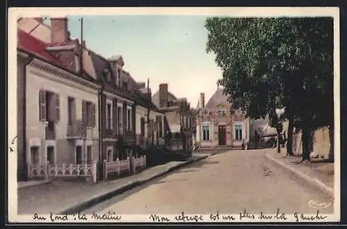 AK Beaumont-la-Ronce, Rue de la Douve