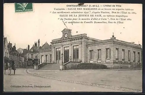 AK Chateaurenault /I.-et-L., l`Hotel de Ville