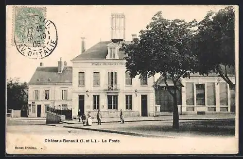 AK Chateau-Renault /I.-et-L., la Poste