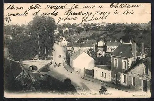 AK Chateau-Renault /I.-et-L., Vallée de Moulinet