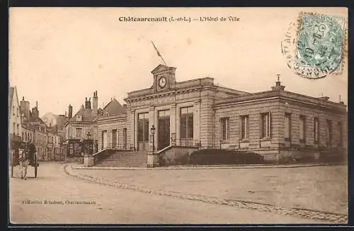 AK Chateaurenault /I.-et-L., l`Hotel de Ville