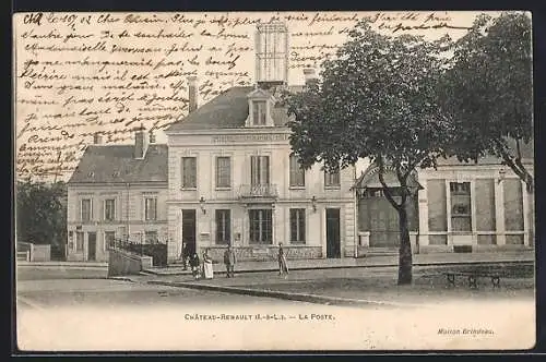 AK Chateau-Renault /I.-et-L., la Poste