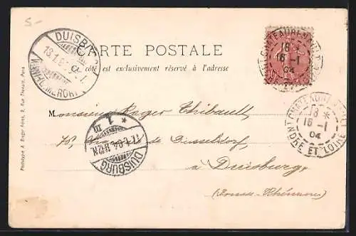 AK Chateau-Renault /I.-et-L., la Poste