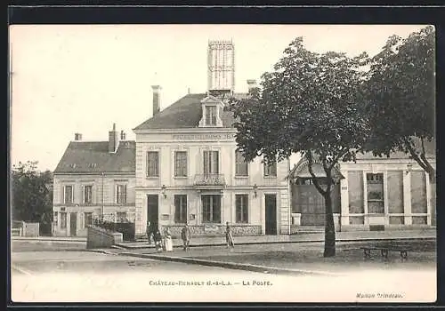 AK Chateau-Renault /I.-et-L., la Poste