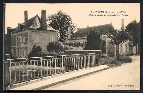 AK Bourgueil /I.-et-L., Santenay, Maison natale de Monseigneur Renou