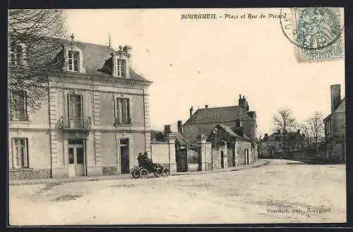 AK Bourgueil /I.-et-L., Place et Rue du Picard